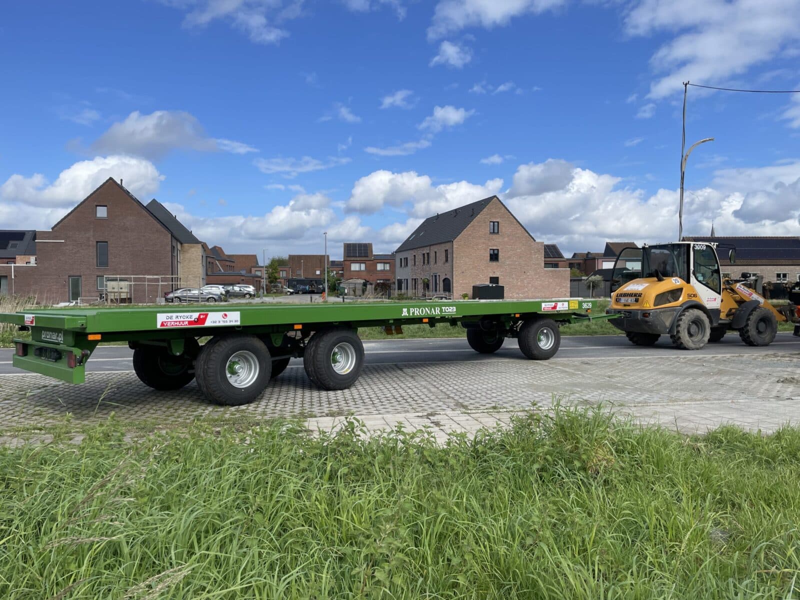 Platte wagen